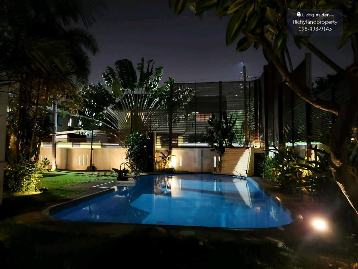 รูป ขาย บ้านเดี่ยว พูลวิลล่า สไตล์รีสอร์ท ม.ธารารมณ์ รามคำแหง 150 พร้อมอยู่ ดูแลดี ซื้อหลังนี้คุ้มแน่นอน - รูปที่ 2/38