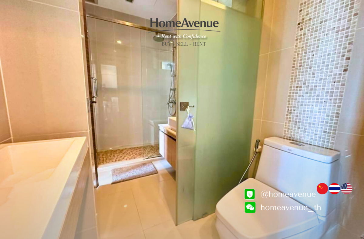 รูป 💡หาห้องเช่า ต้องที่HomeAvenue | Q Asoke ✨ 1 Bed‼️🚇 ใกล้MRT เพชรบุรี💥 พร้อมเข้าอยู่ 📲 Line: @homeavenue ⭐HA-906 (IMG-15) - รูปที่ 7/8