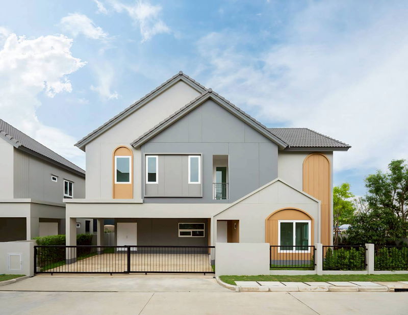 ขายบ้านเดี่ยว : 🌾 บ้านสไตล์ "Modern Barn House" ที่อบอุ่นที่สุดในย่านปิ่นเกล้า-กาญจนาฯ อณาสิริ ปิ่นเกล้า–กาญจนาฯ | เพดานสูง 5.6 เมตร | เริ่ม 4.99 ล้าน 🏡