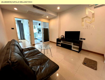 Condos for rent : DL26020519 Condo for rent, Supalai Wellington II near MRT ศูนย์วัฒนธรรม , ready to move in, call urgently 0653619502 LineID @952jdxxk