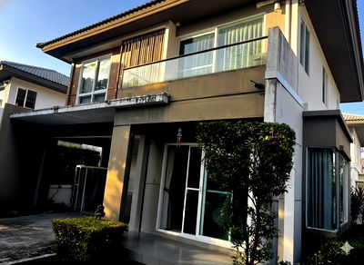 เช่าบ้านเดี่ยว รพ.ซีจีเอช สายไหม : บ้านเช่าใกล้ทางด่วน วัชรพล โครงการ มัณฑนา เลค วัชรพล