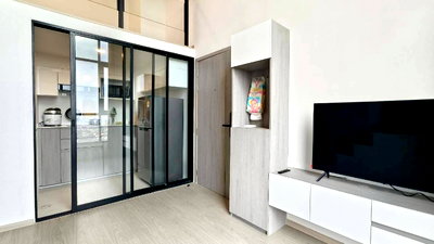 คอนโดให้เช่า : Origin รามคำแหง ห้องมุม type 2 ชั้น (ใกล้ MRT)