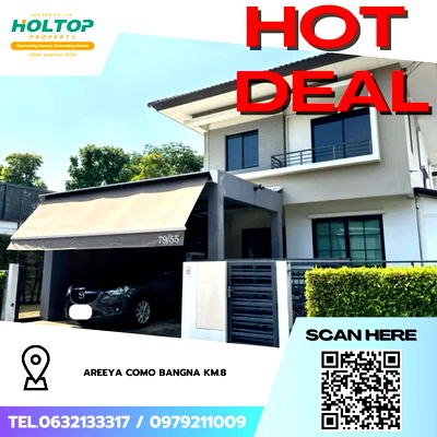 Houses for rent Samut Prakarn : #Z4645💥 160269 🔥House for Rent: Areeya Como Bangna Km.8