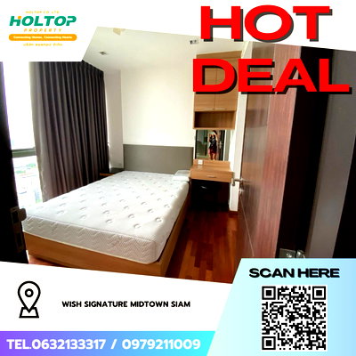 Condos for rent : #Z4647💥 160269 🔥 Condo for Rent: Wish Signature Midtown Siam