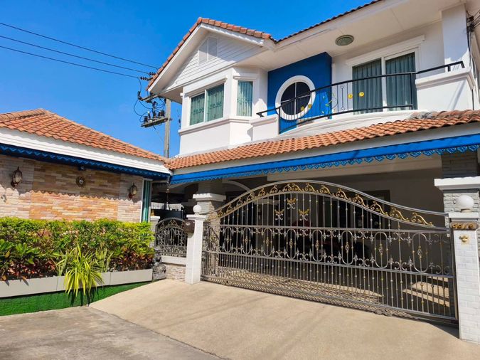 ขายบ้านร่มรื่นกรีนพาร์คซอยคุณพระ คลองหลวง27  รังสิต-พหลโยธิน