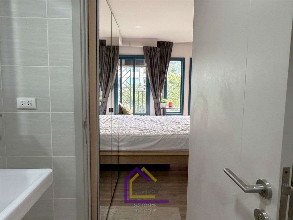 รูป ให้เช่า สตูดิโอแต่งครบ ใกล้ BTS อ่อนนุช เพียง 12,000 บาท ห้องเล็ก แต่ฟังก์ชันครบ ใช้ชีวิตง่ายในสุขุมวิท - รูปที่ 9/18