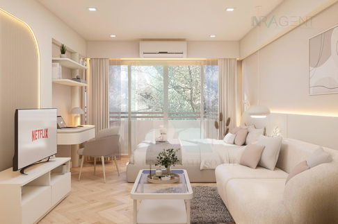 For Sell Condo BAAN RATCHATHAWI VILLE Building 1, Floor 4,Studio, Room size 25 sqm