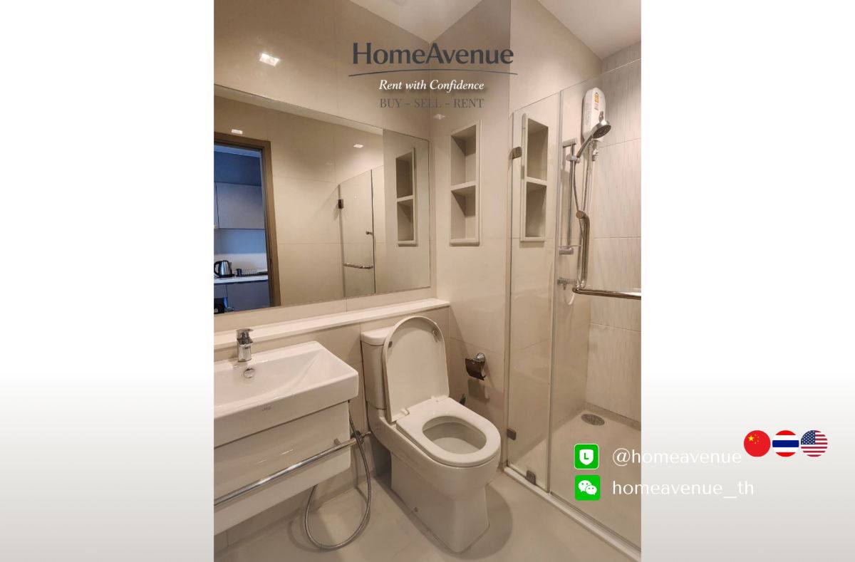 รูป 💡หาห้องเช่า ต้องที่HomeAvenue | Life Asoke -Rama9 ✨ Studio ‼️🚇 ใกล้MRT พระราม 9💥 พร้อมเข้าอยู่ 📲 Line: @homeavenue ⭐HA-1405 - รูปที่ 8/8