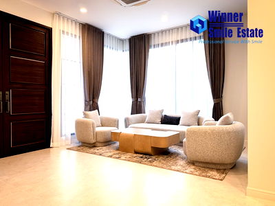 Houses for rent Bangkok : For Rent Narasiri Phahon-Watcharaphol | Sansiri Project luxury House extremely 4 Bed 5 Bathroom 378 sqm. Fully Furnished