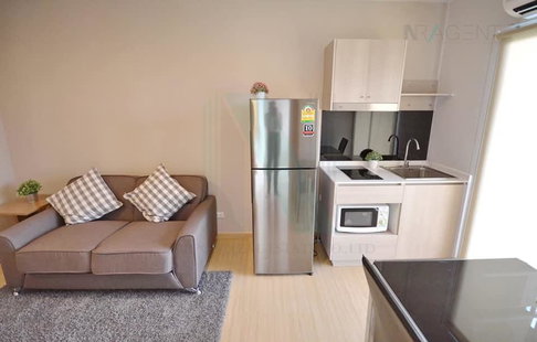 🚩 For Rent Condo THE TREE ONNUT STATION Building 1, Floor 4,1 bed room, Room size 28.00 sqm