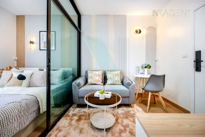 Condos for rent HomePro Rama 2 : 🚩 For Rent Condo UNIO RAMA 2 - THAKHAM Building B, Floor 5,1 bed room, Room size 25.00 sqm