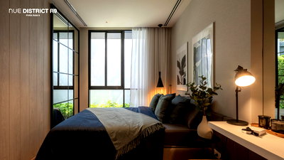 Condos for sale MRT Phra Ram 9 : Down Payment 1 Bed Large Room City View New Condo Good Location Close To MRT Phra Ram 9, CentralPlaza Rama 9  @ NUE District R9