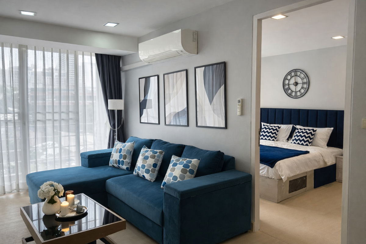 รูป 🍀🍀🍀  Prime Thonglor Location 🚆 For Rent 📍ดิ แอลโคฟ49 🌸(Line:@rent2022) ทำเลดีพร้อมเข้าอยู่✨A10025 - รูปที่ 4/11