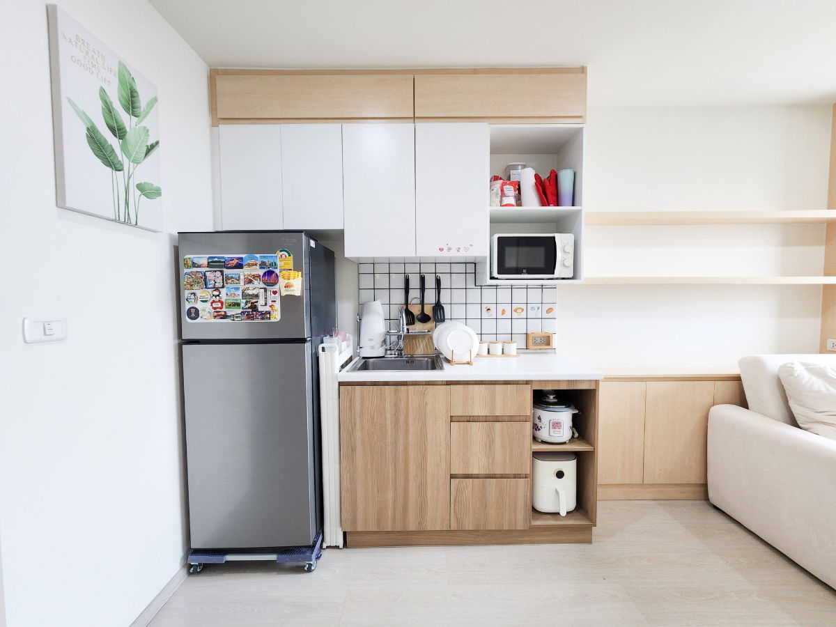 รูป 0 เมตร ติดรถไฟฟ้า! Nue Noble แจ้งวัฒนะ ชั้น 22 วิวสวยไม่บล็อก ห้องใหม่แต่งครบ พร้อมอยู่ มีนา 69 นี้ เพียง 11,000.- ✨ - รูปที่ 7/7