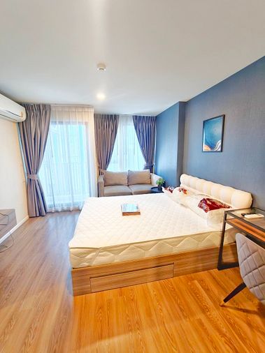 ห้องสวย คอนโด The Origin รามอินทรา 83 สเตชั่น ตึก F ชั้น 7 ของครบ 23 ตรม. มีเครื่องซักผ้า 