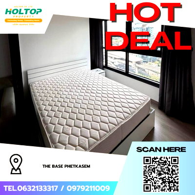 เช่าคอนโด MRT เพชรเกษม 48 : #Z4684💥 180269 🔥ให้เช่าคอนโด THE BASE Phetkasem