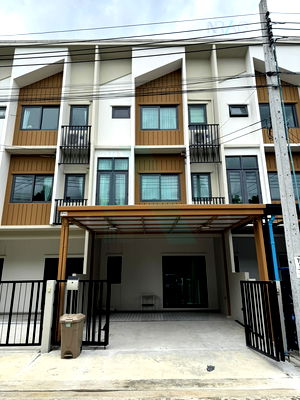 Townhouses for rent : 📌 For Rent 3-story Townhouse PLEX ONNUT-WONGWAEN 3 bedroom 3 bathroom