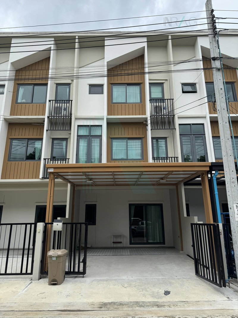 Townhouses for rent : 📌 For Rent 3-story Townhouse PLEX ONNUT-WONGWAEN 3 bedroom 3 bathroom