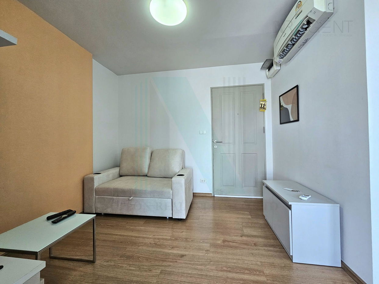 รูป 📌 ให้เช่าคอนโด ดีคอนโด รามคำแหง อาคาร D ชั้น 7 1 ห้องนอน ขนาด 29 ตรม ใกล้ เดอะมอลล์ รามคำแหง - รูปที่ 4/8