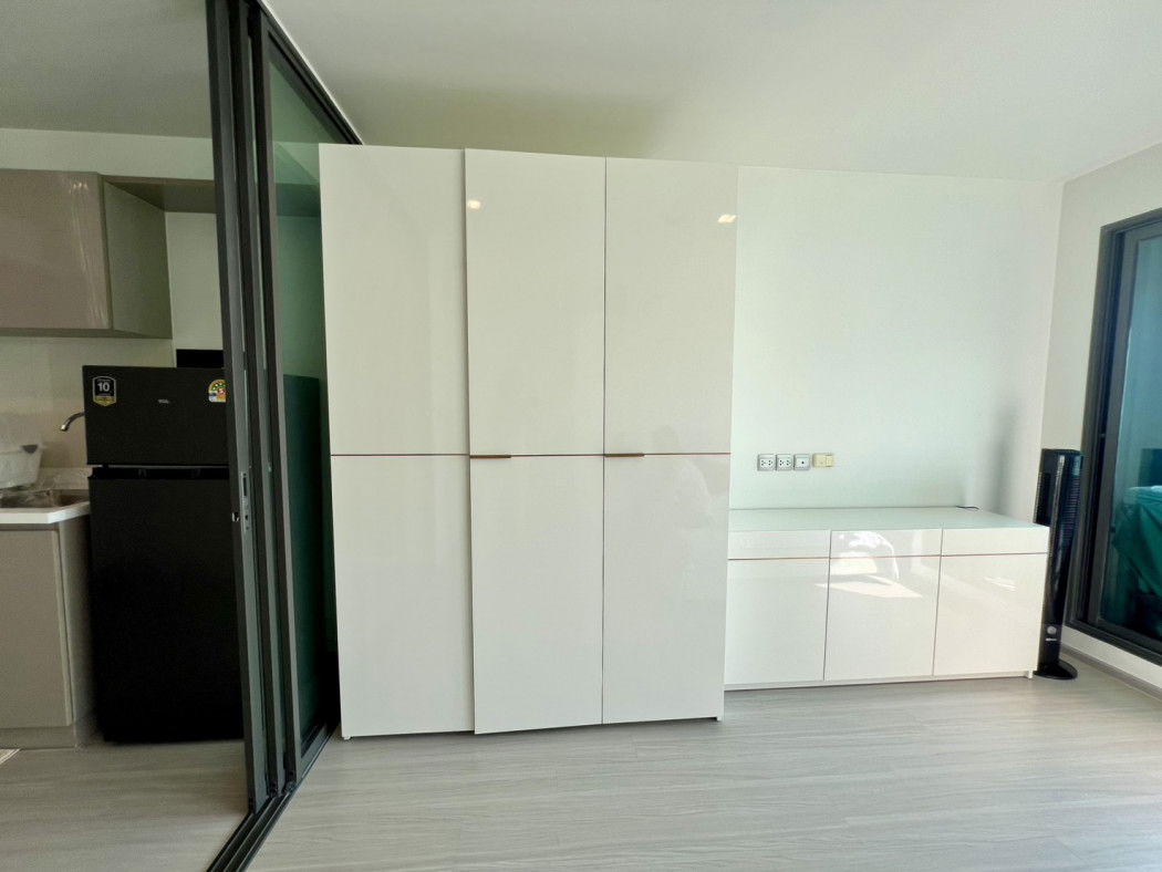 รูป ให้ เช่า 1นอน Life Ladprao กั้นเป็นสัดส่วน ราคานี้ได้ห้องมือ 1 ยังไม่เคยเข้าอยู่ แต่งสวย เฟอร์ Index จัดเต็ม - รูปที่ 6/12