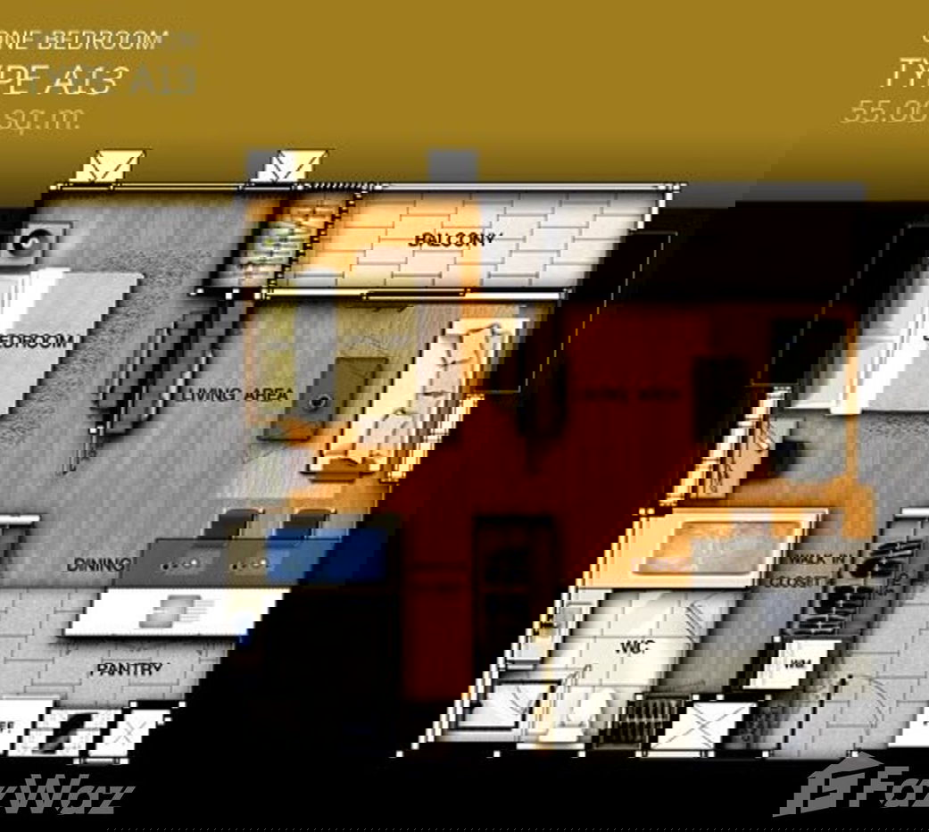 รูป ขาย คอนโด 1 ห้องนอน ในโครงการ ดิ แอดเดรส สาทร 5549236 - รูปที่ 5/16