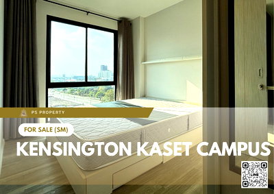 ขายคอนโด : ขายด่วน 📍 Kensington Kaset Campus 📍 เดินทางสะดวก ใกล้ BTS บางบัว เฟอร์นิเจอร์ และ เครื่องใช้ไฟฟ้าครบ 
