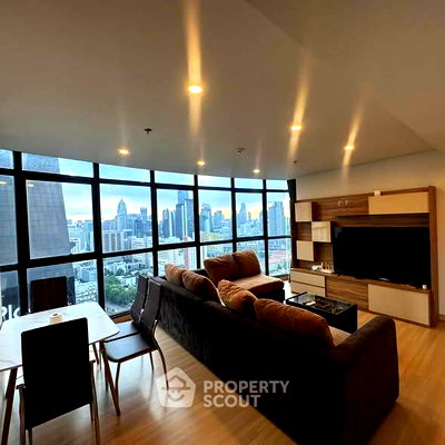 Condos for rent Ratchaprarop Road : 2-BR Condo at Lumpini Suite Phetchaburi – Makkasan near ARL Makkasan (ID 2587568)