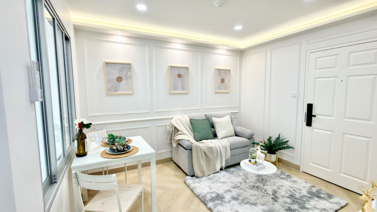 รูป 🔥 ขายด่วน! รีโนเวทใหม่ ห้องสวย คอนโด ลุมพินี คอนโดทาวน์ บดินทรเดชา – รามคำแหง - รูปที่ 10/24