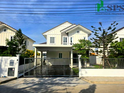 Houses for rent Bang Pu Industrial Estate (North) : House for Rent – Villaggio 2 Srinakarin-Bangna, Near Maga bangna (SPSSR92)