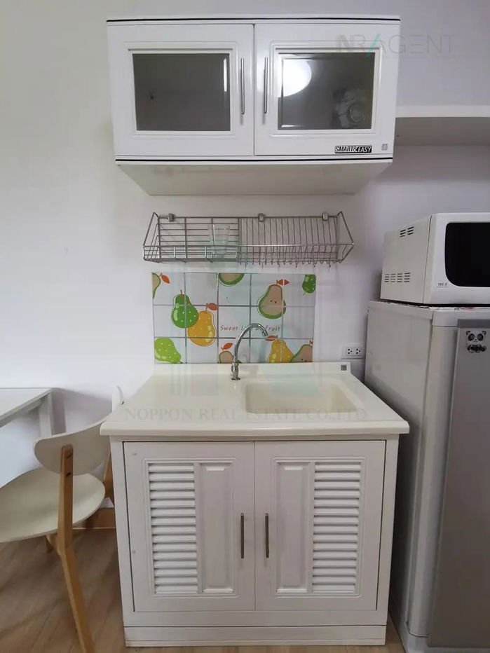 รูป 🎉 ให้เช่า เอ สเปซ สุขุมวิท 77 STUDIO ชั้น5  อาคารF  ใกล้ BTS อ่อนนุช - รูปที่ 7/8