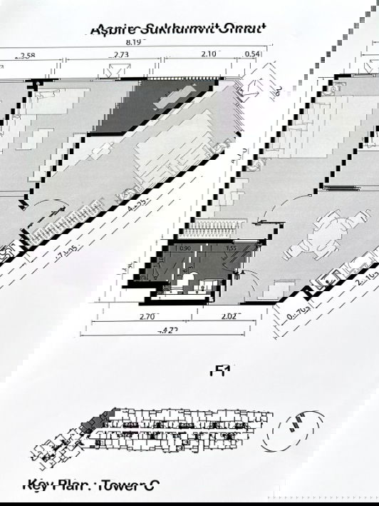 รูป ห้องว่าง💥🔔⚠️🏘️Ⓜ️กดปุ่มแอดไลน์💥สวนหลวง💥แอสปาย สุขุมวิท - อ่อนนุช🔴🟢🟡 - รูปที่ 12/12