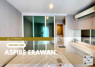 Condos for rent : For Rent ✨ Aspire Erawan ✨ Fully furnished with appliances, near BTS Chang Erawan Station.