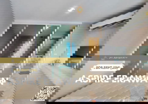 ให้เช่า ✨ Aspire Erawan ✨ เฟอร์นิเจอร์ และ เครื่องใช้ไฟฟ้าครบ ใกล้ BTS ช้างเอราวัณ