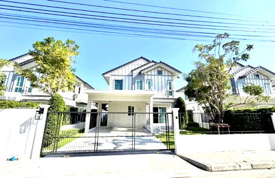 เช่าบ้านเดี่ยว นิคมอุตสาหกรรมบางปู : 🏡✨ ให้เช่า บ้านเดี่ยว Villaggio 3 ศรีนครินทร์ – บางนา (โซนบางนา) บ้านใหม่ ตกแต่งครบ พร้อมเข้าอยู่ ทำเลดีใกล้ Mega Bangna