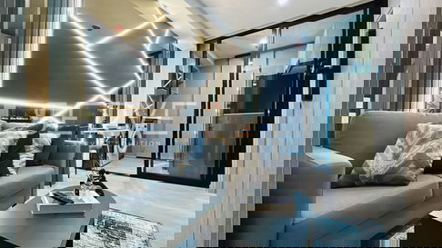 1 Bed 26.49 sq.m. Nice Room New Condo Good Location Next to BTS Khu Khot 100 m. at Nue Core Khu Khot Station Condo / For Rent