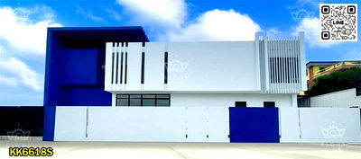 ขายโรงงาน : ผ่อนตรงกับโครงการได้ โรงงานใหม่ สไตล์ Contemporary โดนเด่นที่ดีไซด์ คุณภาพวัสดุสูง เย็นสบาย พื้นที่ใช้สอย 970 ตารางเมตร สีม่วงใกล้ถนน 4 เลนส์