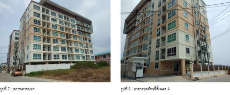 K02107 ขายคอนโด ชั้น 7 อาคารชุด ภัทรซิตี้ เพลส A อำเภอเมืองชลบุรี