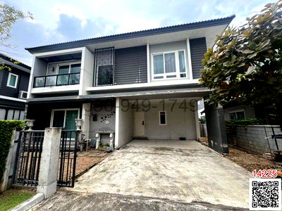 Houses for rent Central Plaza Westgate : For rent: Large 2-story detached house in The City Bang Yai project, near the Purple Line MRT and Central Westgate.