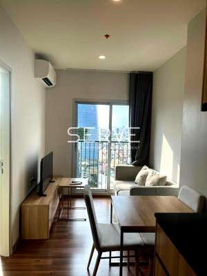 Condos for rent : 1 Bed Large Room Super High Fl 30+ City view Fully Furnished Good Location Next To MRT Thailand Cultural Centre Station @ Noble Revolve Ratchada 2