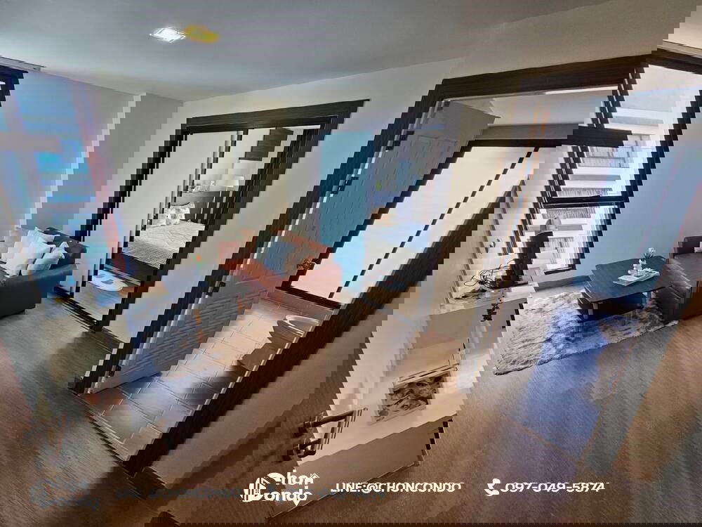 รูป Living Avenue ตึกD ชั้น6 บางแสน -------------ห้องมุม+ตกแต่งสวย------------Tel 097-049-5874 (Line: @choncondo มี@ด้วย) - รูปที่ 3/14