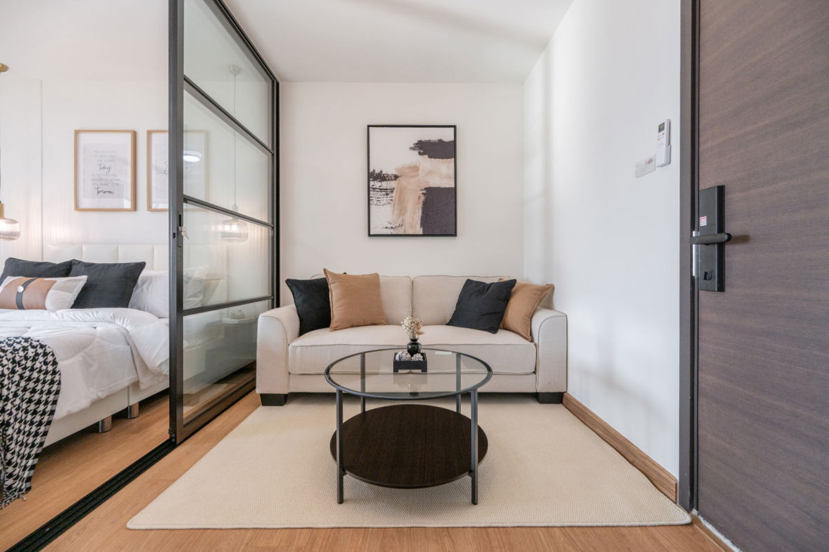 รูป ปล่อยเช่า คอนโด ศุภาลัย ซิตี้ รีสอร์ท พระนั่งเกล้า - เจ้าพระยา ห้องแต่งสวย อุปกรณ์เครื่องใช้ไฟฟ้าครบ - รูปที่ 2/10