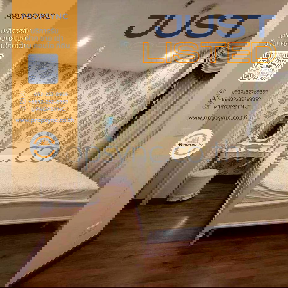 รูป ✨คิว เฮ้าส์ คอนโด สาทร ✨ให้เช่า🍀ห้องสวย แต่งครบ 🍃 ถ้าชอบความสงบ ต้องรักคอนโดนี้ 🚅BTS สถานีกรุงธนบุรี PSL-018 Contact Us 💚Line ID @propsync - รูปที่ 9/9