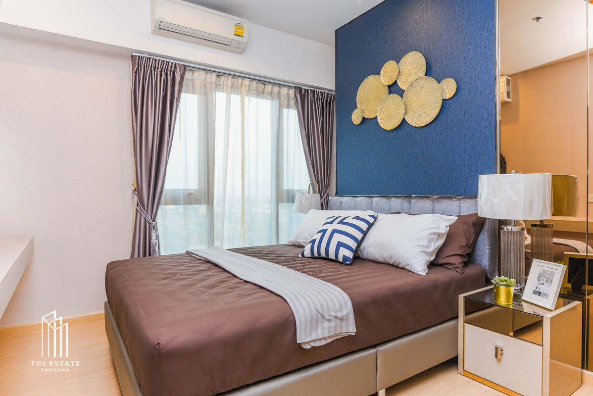 รูป Condo for RENT Whizdom Connect ห้องมุม ทิศเหนือ Flexi Room : ห้องนี้เป็นห้องนอนที่ 2 หรือจะทำเป็นห้องอเนกประสงค์ @25,000 Baht - รูปที่ 2/8