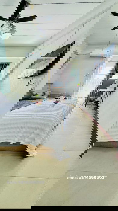 รูป ให้เช่าสินธานีคอนโด ห้องปรับปรุงใหม่  มีไมโครเวฟ ซิ้งค์ สมาร์ททีวี ใกล้ มหาวิทยาลัยกรุงเทพ ฟิวเจอร์พาร์ครังสิต  - รูปที่ 7/13