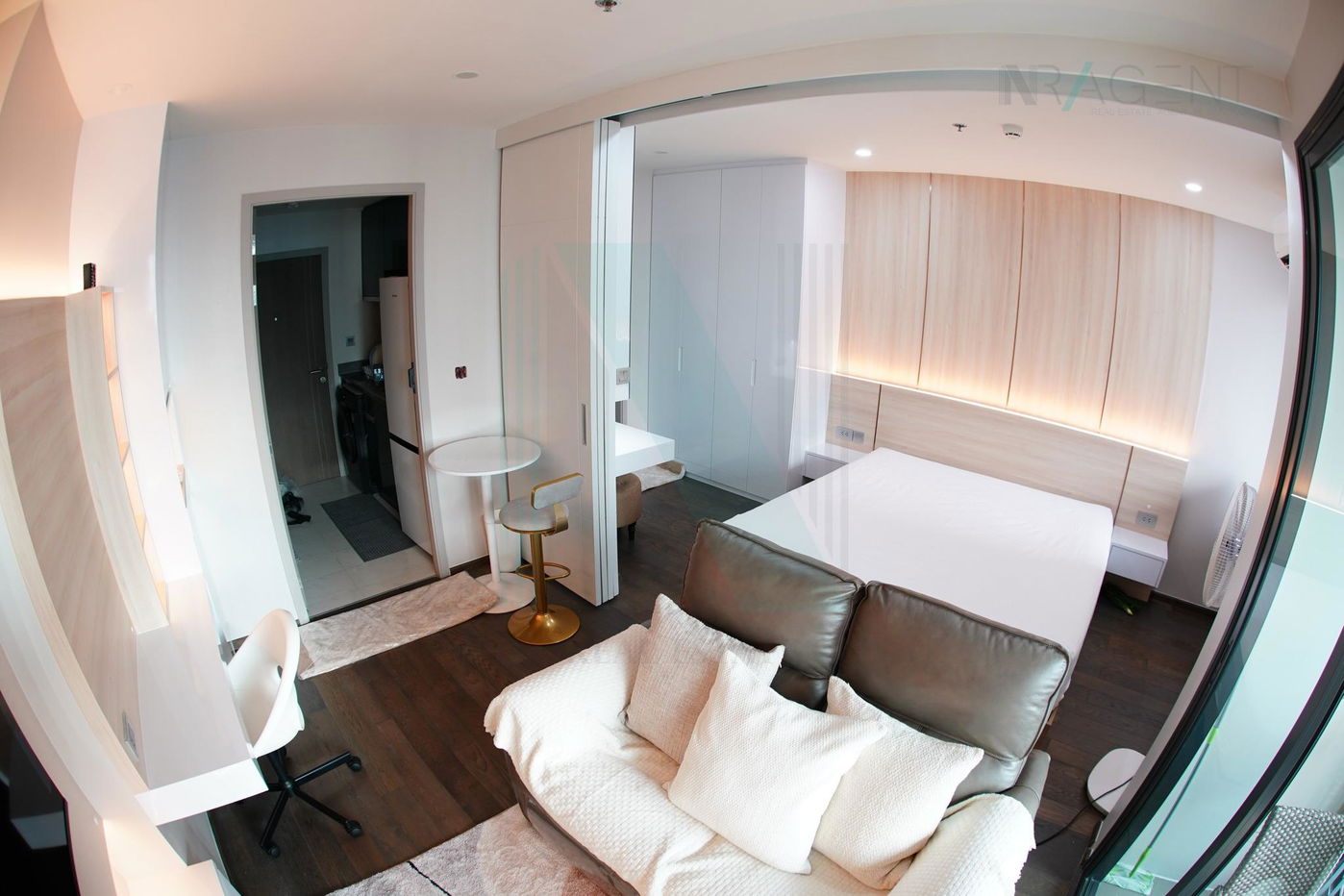 รูป ให้เช่าคอนโด ไอดีโอ คิว สยาม - ราชเทวี อาคาร 1 ชั้น 29 1 ห้องนอน ขนาด 35 ตรม ใกล้ ท็อปส์ซุปเปอร์มาร์เก็ต - รูปที่ 7/8