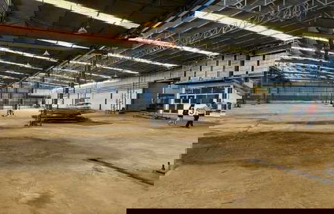 Warehouse for rent in Samut Prakan, Bang Sao Thong Subdistrict, Bang Sao Thong District, 4000 sq m, 2.5 rai.