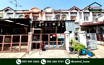 ทาวน์โฮม เมืองนนทบุรี นนทบุรี : ทาวน์เฮ้าส์ นันทนา การ์เด้นท์ 2 ท่าอิฐ