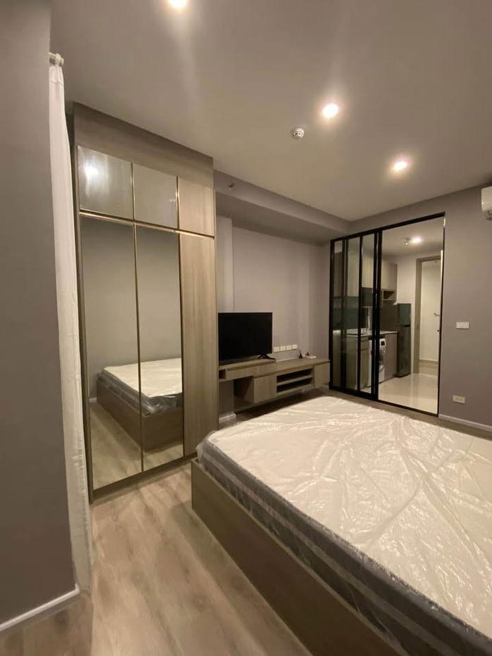 รูป ให้เช่า ไนท์บริดจ์ สุขุมวิท - เทพารักษ์ มีเฟอร์นิเจอร์+เครื่องใช้ไฟฟ้าครบ - รูปที่ 1/6