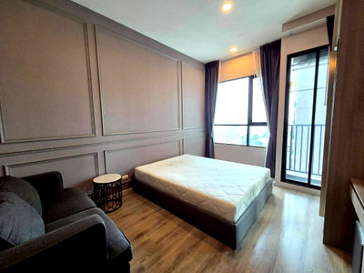 คอนโดให้เช่า : PFD-08015 ให้เช่า Knightsbridge Collage Ramkhamhaeng สตูดิโอ 23 ตรม. ชั้น 16 ใกล้ MRT ลำสาลี
