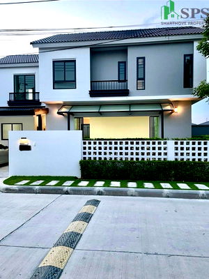 Houses for rent Bang Pu Industrial Estate (North) : Detached House for Rent, Pimnara Srinakarin-Bangna (SPSJP160)